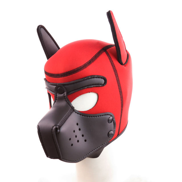 Dog Hood (Black&Red)