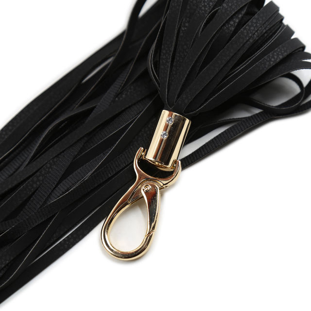 Spanking PU Mini Flogger Bondage Whip With Handle Slave Sex Toys For Couples 