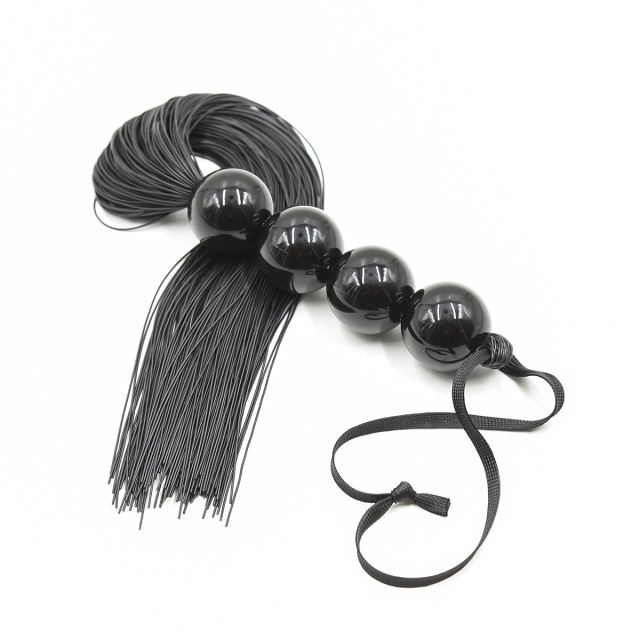 Spanking Silicone Flogger Bondage Whip With Handle Slave Sex Toys For Couples 