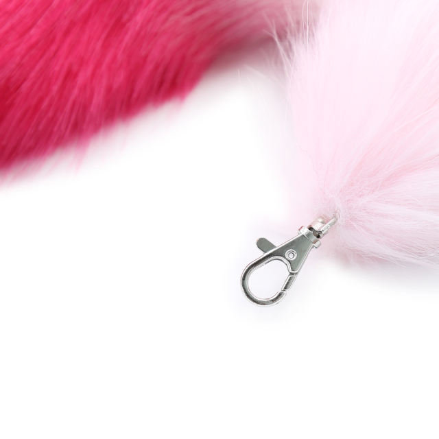 Faux Fur Fox Tail With Metal Anal Plug