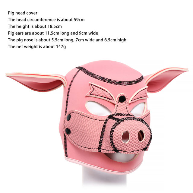 Pig Hood (Pink)