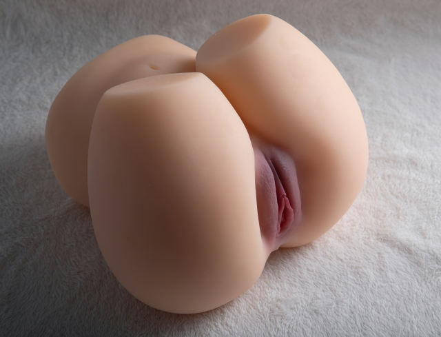 Round buttock true Cave - Real Person Turnover Mold