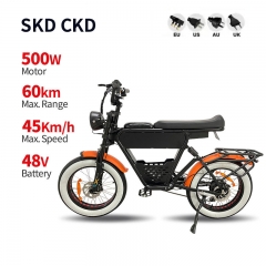 Electric Bicycle V1S 500W 48V 16Ah 45km/h