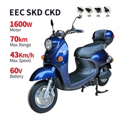 Electric Moped GW-02 1600W 60V 20Ah 43km/h (EEC)