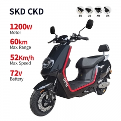 Electric Moped K5-01 1200W 72V 20/32Ah 52km/h