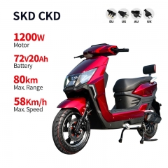Electric Moped Y-04 1200W 72V 20Ah 58km/h