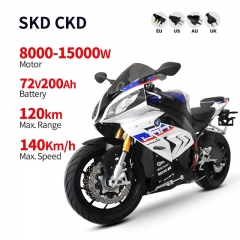 Electric Motorcycle V18 8000W-15000W 72V 200Ah 140km/h