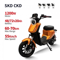 Electric Moped N-04 1200W 48V/72V 20Ah 55km/h