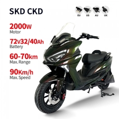 Electric Moped Tiger-J 2000W 72V 32Ah/40Ah 90km/h