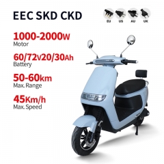 Electric Moped DJN 1000W-2000W 72V32Ah/60V20Ah 45km/h (EEC)