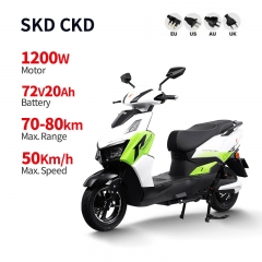 Electric Moped YW-10 1200W 72V 20Ah 50km/h