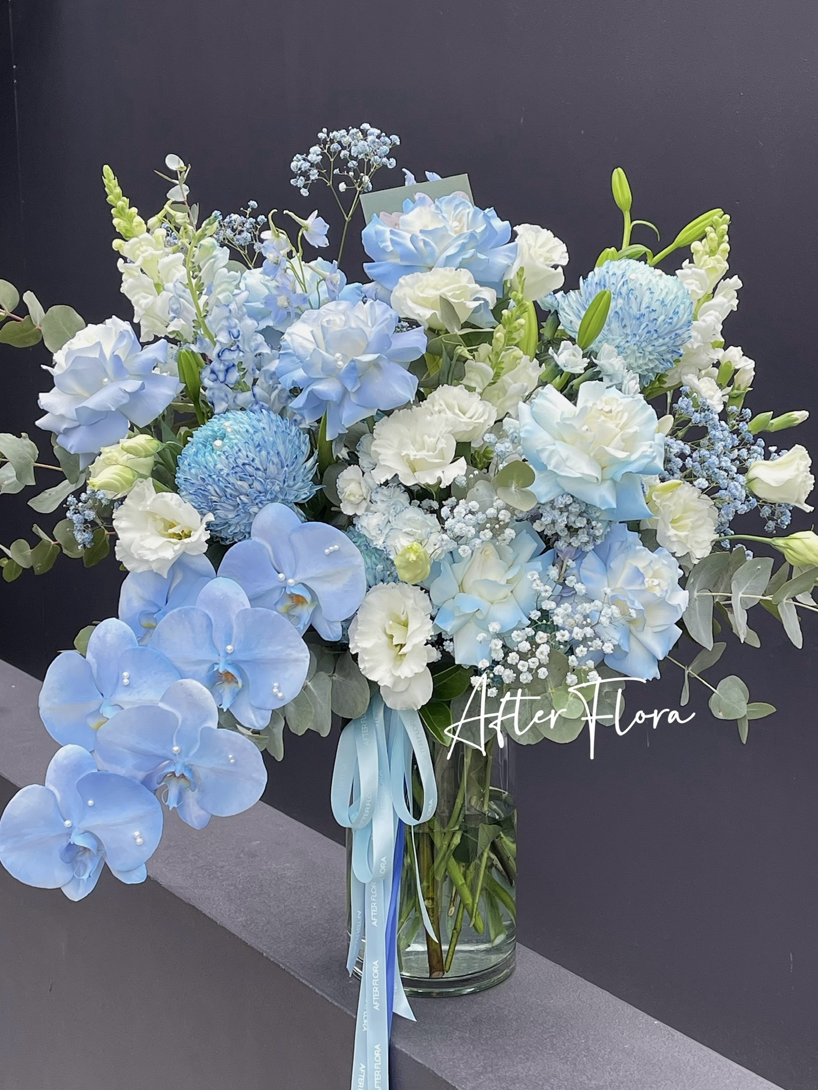 Mermaid's Tears with vase