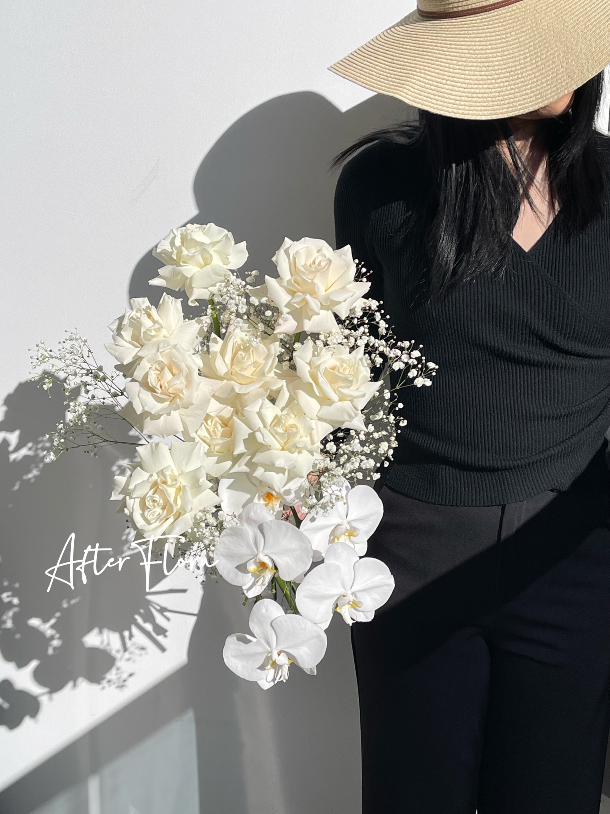 Reflex white & orchid