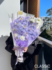 Fancy Orchids Lavender-Blue