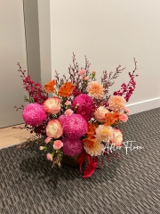 Ruby Pastel Pot Arrangement