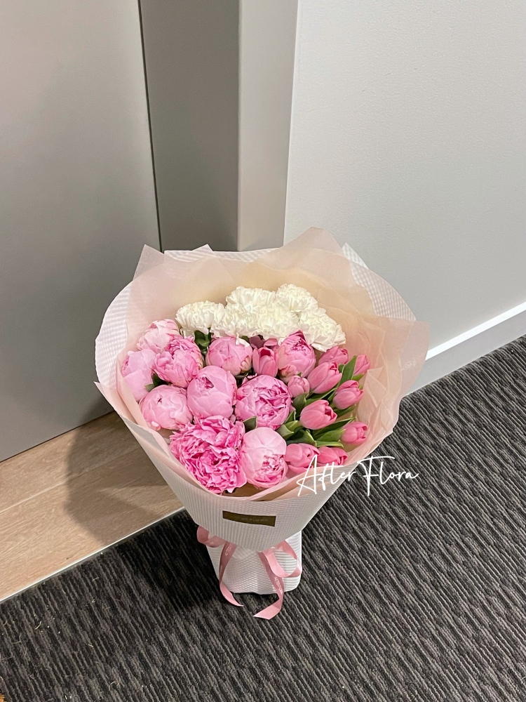 Peony + Tulip + Carnation