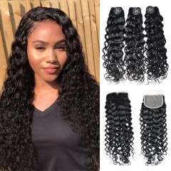 10A Italian Curly Bundles Deal With Closure Competitive Price With Decent Quality