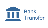 Bank transfer (Euro only)