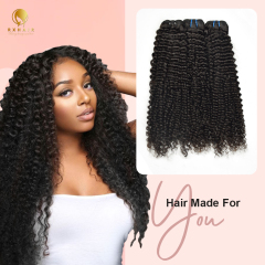 RX-B Kinky Curly Bundles capelli umani grezzi