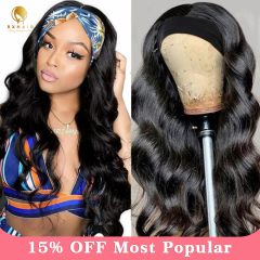 Body Wave Headband Wigs Not Lace Thick Soft Human Hair Perfect Choice For Women