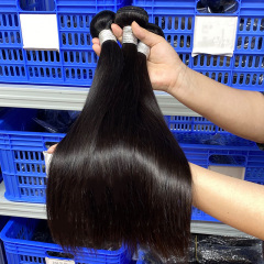 RXB-Straight#1b Raw Hair Bundles Wholesale Hair Weave Bundles