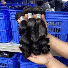 RXB-Loose Wave #1b Raw Hair Bundles Wholesale Hair Weave Bundles