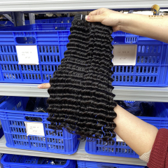 1B-Deep Wave SDD Raw Hair Bundles Wholesale Hair Weave Bundles