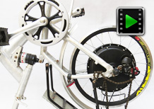 20 inch 36v 750w rear electric bike motor kit