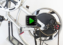 16 inch 48v 1000w rear electric bike kit