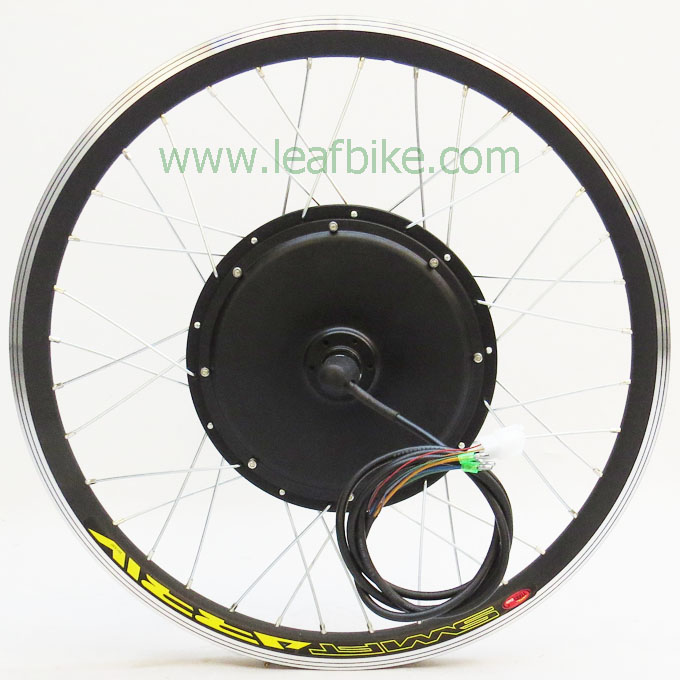 24 inch 48V / 52V 1000W front electric bike motor wheel