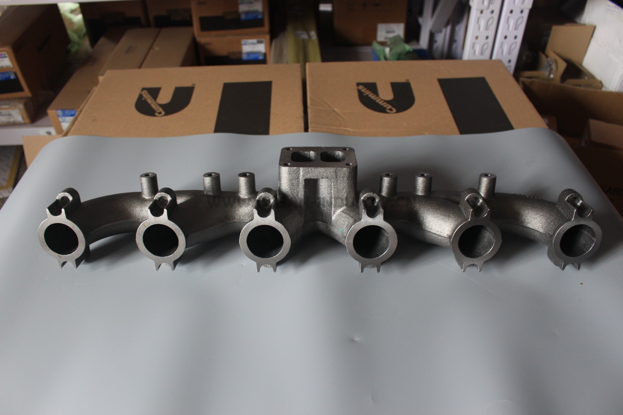 3906741 exhaust branch pipe for L9.3 6D114 QSL9.3