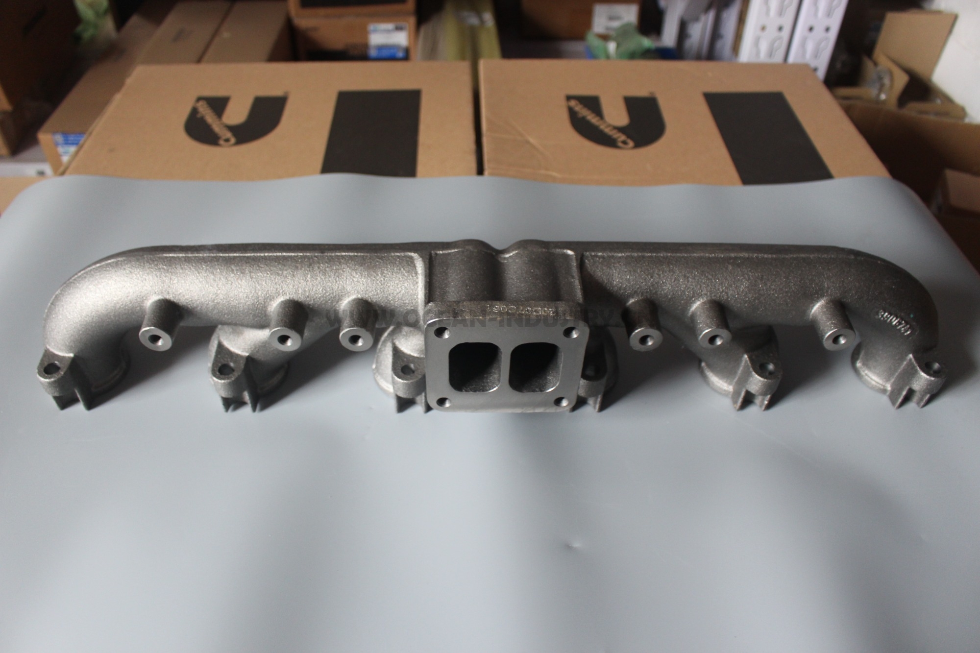 3906741 exhaust branch pipe for L9.3 6D114 QSL9.3