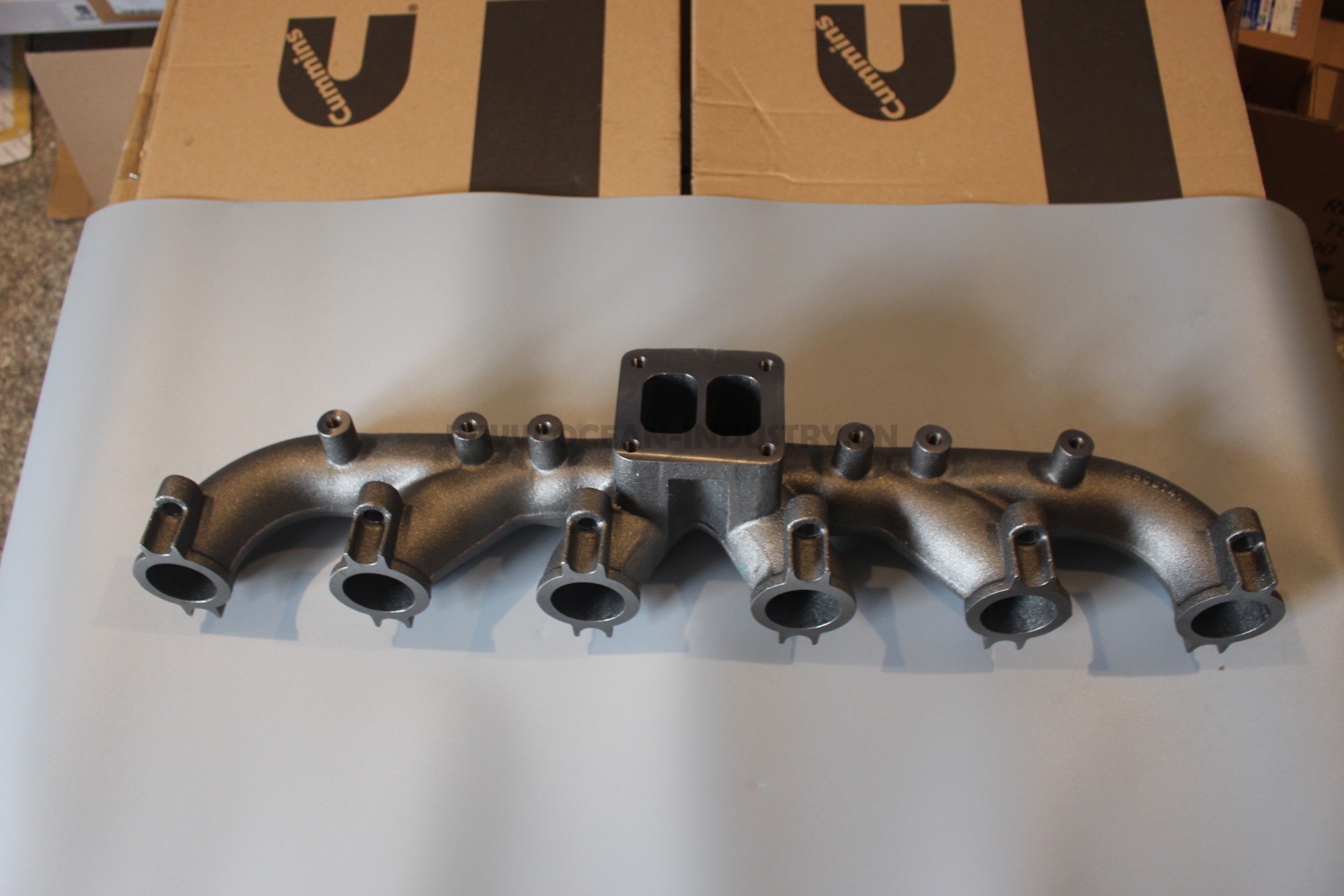 3906741 exhaust branch pipe for L9.3 6D114 QSL9.3