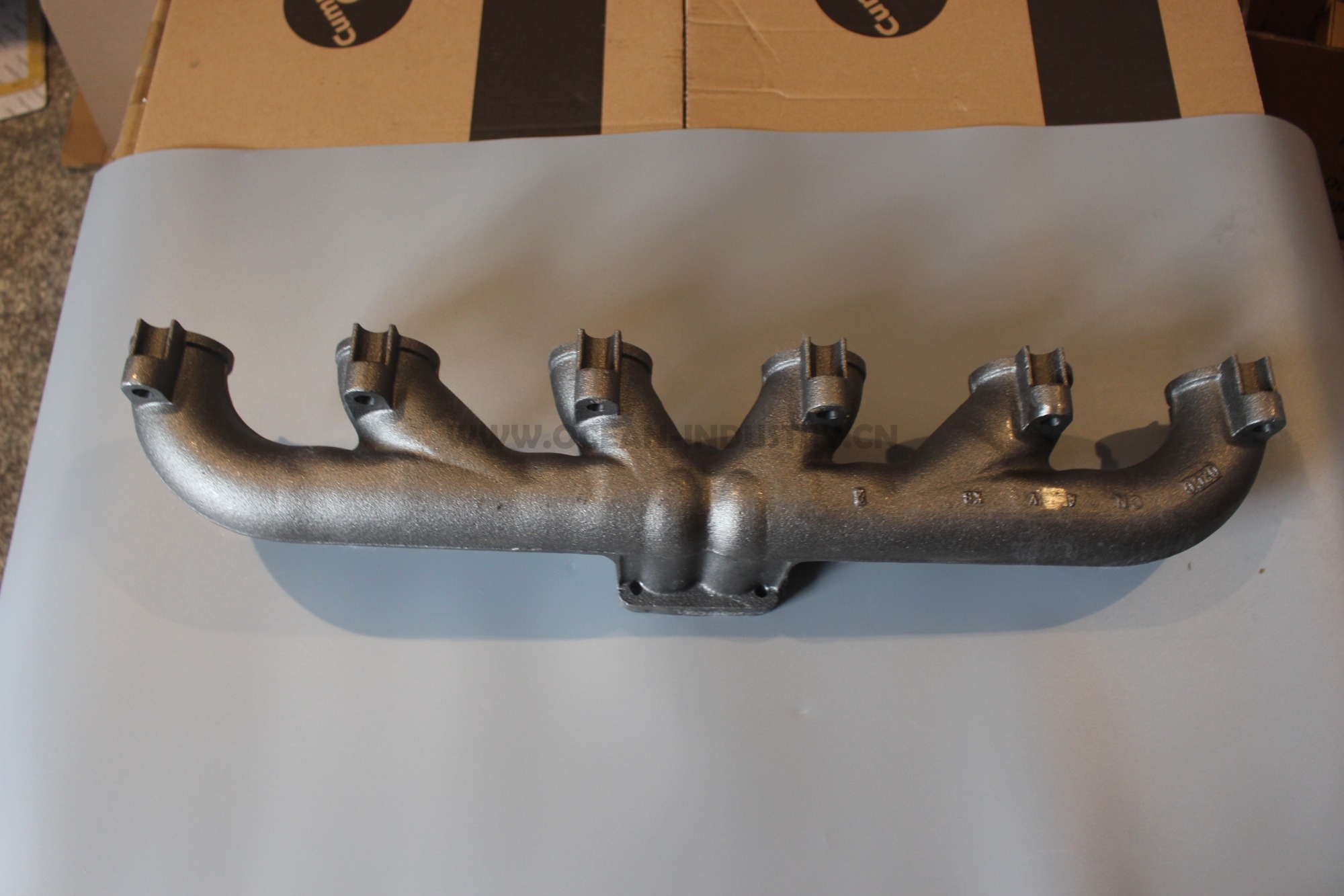 3906741 exhaust branch pipe for L9.3 6D114 QSL9.3