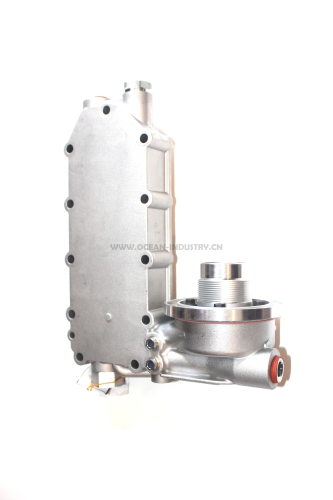 4936582 Lubricating Oil Filter Head for QSL9.3 6D114