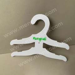 Manufacturers customize children's clothing double-layer paper hanger degradable cardboard baby clothes two-layer paper hanger