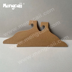 Nature color clothing cardboard hanger