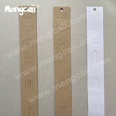 12 Hooks Supermarket Paper Clip Strip plastic display clip strips Supermarket paper hanging strip