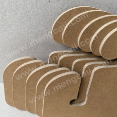 Manufacturer customized flip-flops cardboard shoe hooks eco friendly degradable recyclable paper hooks FSC kraft paper hanging cards