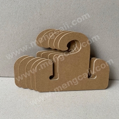 Manufacturer customized flip-flops cardboard shoe hooks eco friendly degradable recyclable paper hooks FSC kraft paper hanging cards