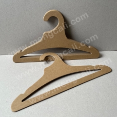 Manufacturers custom kraft paper hangers eco friendly degradable cardboard hangers clothing paper hangers