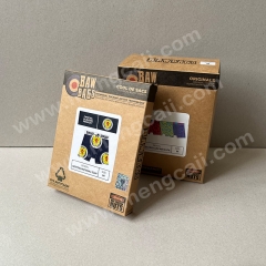 Manufacturers custom underwear kraft paper box eco friendly degradable paper packaging color box kraft paper box