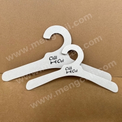 Mengcaii Eco-friendly fashion paper Pets cardboard hanger for clothes