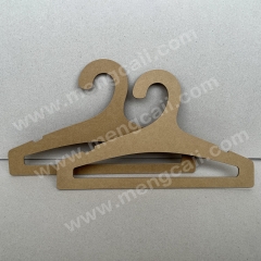 Manufacturer custom clothing paper hanger eco-friendly degradable pants hanger cardboard hanger