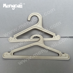 Garment paper - plastic hangers, environmental - friendly, degradable paper bracket hook, eco friendly FSC pulp hangers