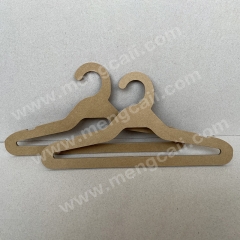 Manufacturers Wholesale Clothing Degradable Paper Hangers Eco-friendly Eco-Recyclable Cardboard Hangers FSC Paper Pants Hangers