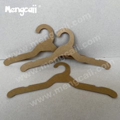 Manufacturers custom children's clothing eco-friendly paper hangers degradable cardboard ecological hangers FSC paper hangers