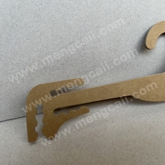 Manufacturers custom underwear paper hanger environmental degradable bra cardboard hanger underwear FSC paper hanger