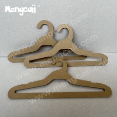 Manufacturers Wholesale Clothing Degradable Paper Hangers Eco-friendly Eco-Recyclable Cardboard Hangers FSC Paper Pants Hangers