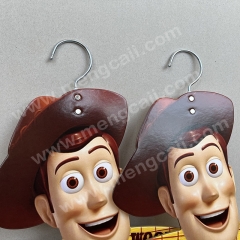 Toy Story Woody Cardboard Hangers Custom cartoon paper hangers